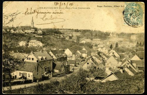 Beaucourt, vue générale